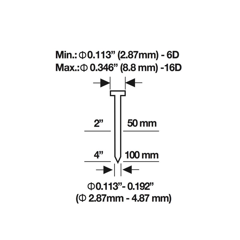 Estwing EMPN Pneumatic Mini Palm Nailer with Magnetic Tip - Image 5